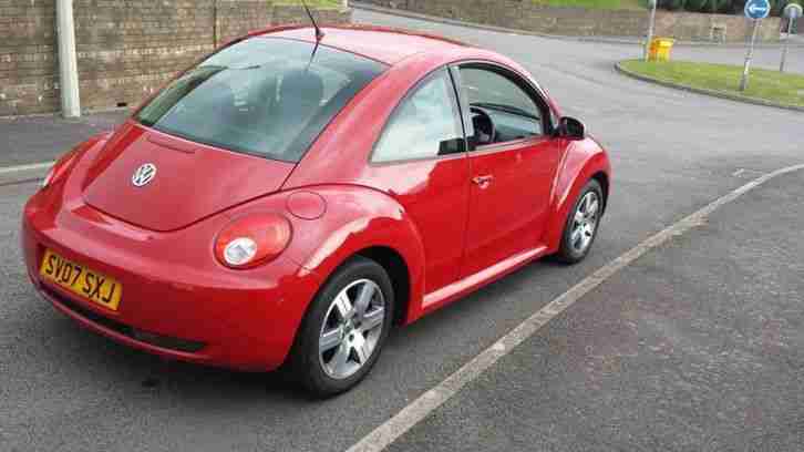 2007 sexy salsa red vw beetle 1.6 petrol.full history inc cambelt, possible p/x