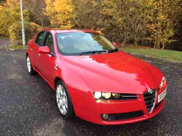 2008 08 ALFA ROMEO 159 1.9 JTDM 16V LUSSO 4D 150 BHP DIESEL