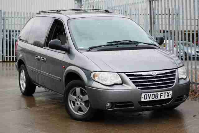 2008 08 CHRYSLER VOYAGER 2.8 CRD EXECUTIVE Automatic 7 Seater Leather Trimmed