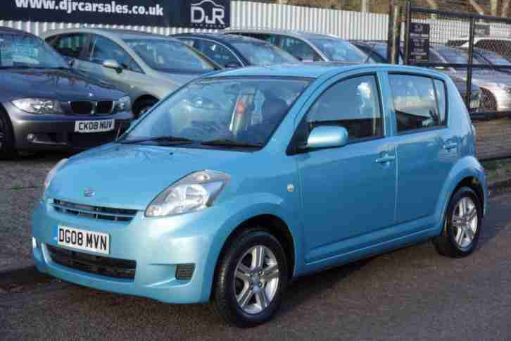 2008 08 DAIHATSU SIRION 1.0 SE 5D 69 BHP