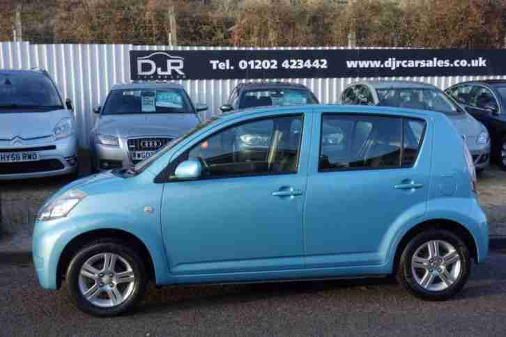 2008 08 DAIHATSU SIRION 1.0 SE 5D 69 BHP