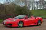 2008 (08) F430 SPIDER F1 1 OWNER