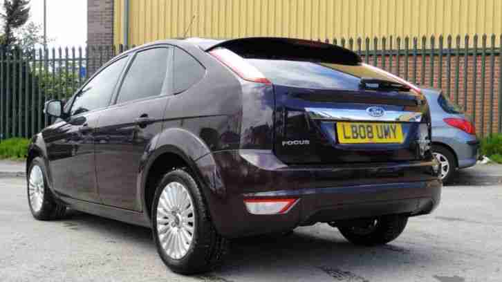 2008 08 FORD FOCUS 1.6 TITANIUM TDCI 5D 108 BHP DIESEL