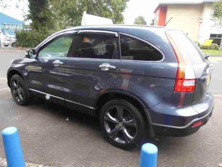 2008 08 HONDA CR-V 2.2 CTDI ES IN BLUE # SAT NAV REAR CAMERA #