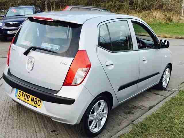 2008 08 HYUNDAI I10 1.1 STYLE 5D 65 BHP