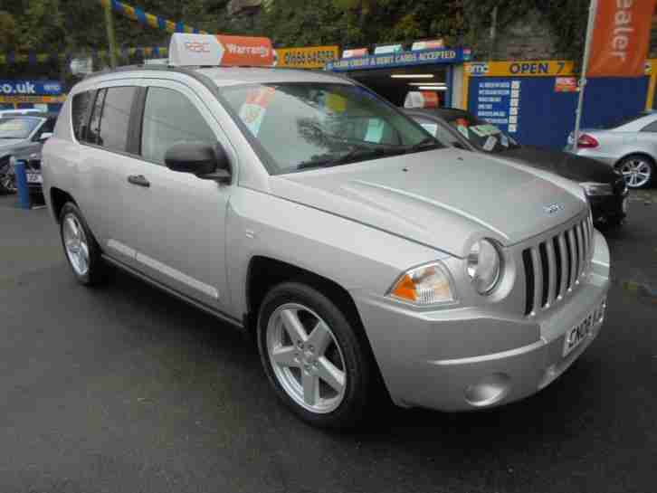 2008 08 JEEP COMPASS 2.4 LIMITED AUTO 4X4 IN SILVER # LOW MILEAGE #
