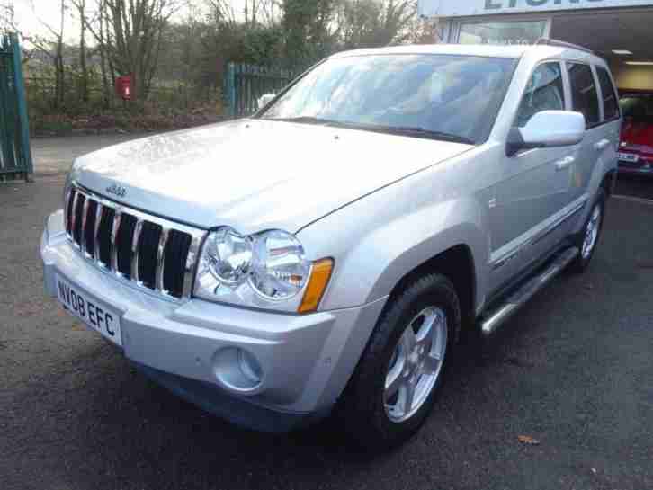 2008 08 JEEP GRAND CHEROKEE 3.0 V6 CRD LIMITED 5D AUTO 215 BHP DIESEL