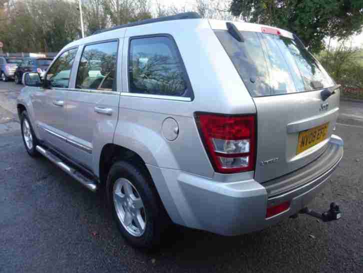 2008 08 JEEP GRAND CHEROKEE 3.0 V6 CRD LIMITED 5D AUTO 215 BHP DIESEL