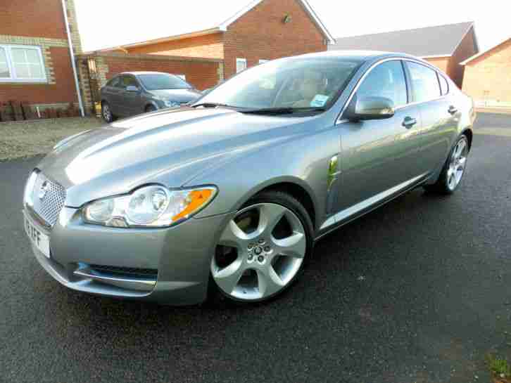 2008 (08) Jaguar XF 4.2 auto Supercharged SV8 LUNAR GREY 1 OWNER, LOW MILAGE