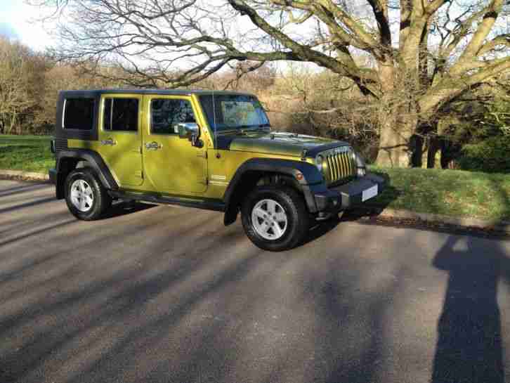 2008 (08) Jeep Wrangler 2.8 CRD Sport Unlimited 4DR Manual Diesel 4x4