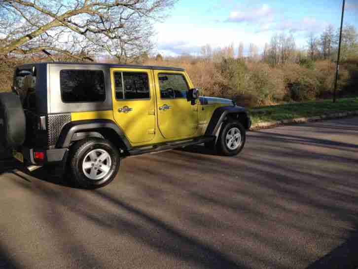 2008 (08) Jeep Wrangler 2.8 CRD Sport Unlimited 4DR Manual Diesel 4x4