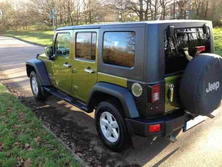 2008 (08) Jeep Wrangler 2.8 CRD Sport Unlimited 4DR Manual Diesel 4x4