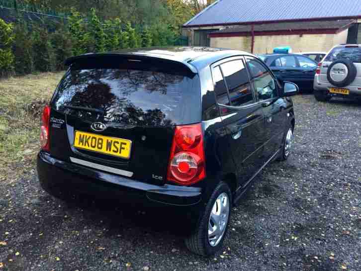 2008 '08' Kia Picanto 1.1 ICE BLACK! 5 DOOR! LOW INSURANCE