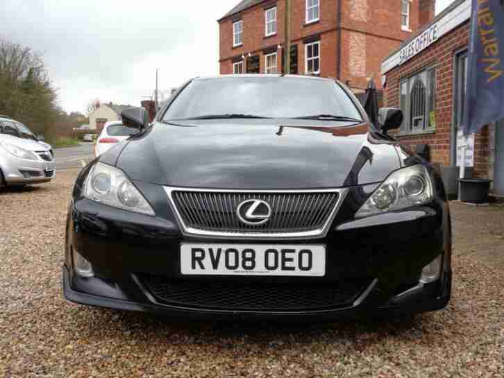 2008 08 LEXUS IS 2.5 250 SE-L 4D AUTO 204 BHP