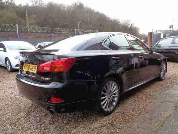 2008 08 LEXUS IS 2.5 250 SE-L 4D AUTO 204 BHP