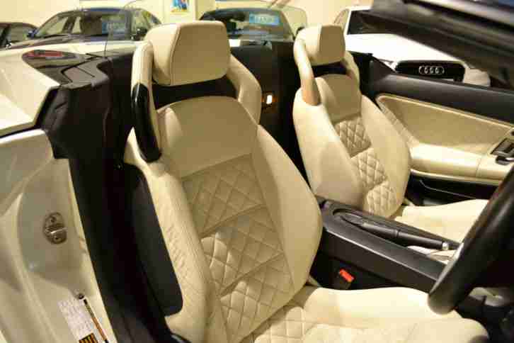 2008 08 Lamborghini Gallardo 5.0 V10 Spyder E Gear PEARL WHITE, QUILTED LEATHER