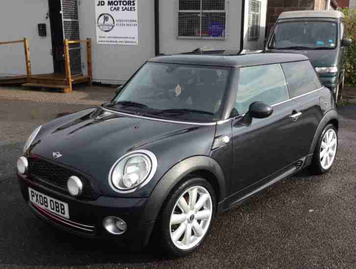 2008 (08) Mini 1.6 (120bhp) Cooper Black - Low Mileage