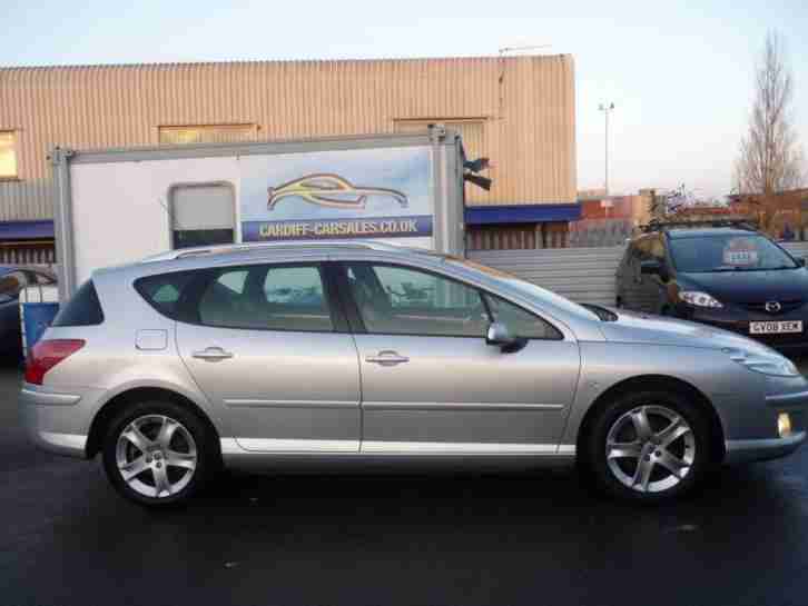 2008 08 PEUGEOT 407 2.0 SW GT HDI 5D 135 BHP! SAT NAV! FULL PAN ROOF! FULL LEATH