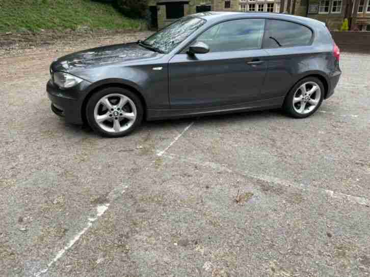 2008 08 PLATE BMW 118d 2.0 DEISEL ES EDITION MET GREY 3DR £30 TAX (MAY PX)