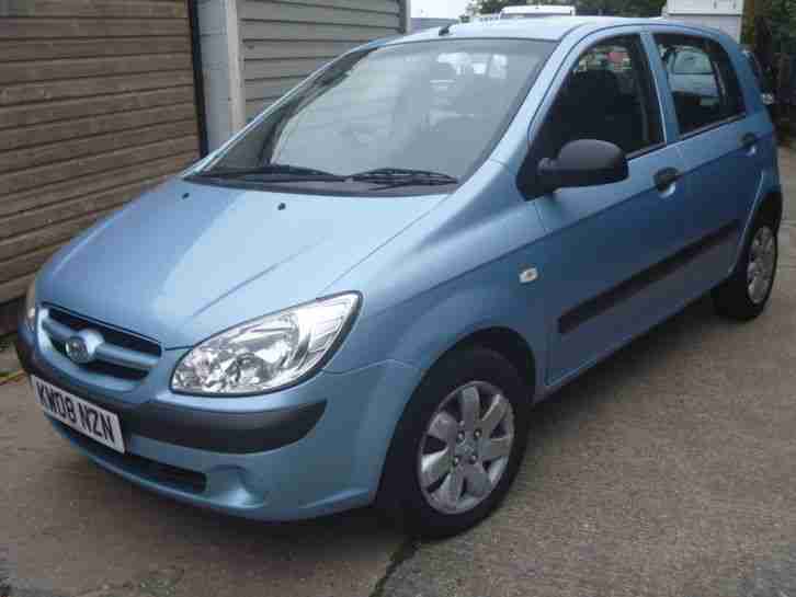 2008/08 REG HYUNDAI GETZ GSI CRTD BLUE 5 DOOR £30/YR ROAD TAX 130K S.S.H