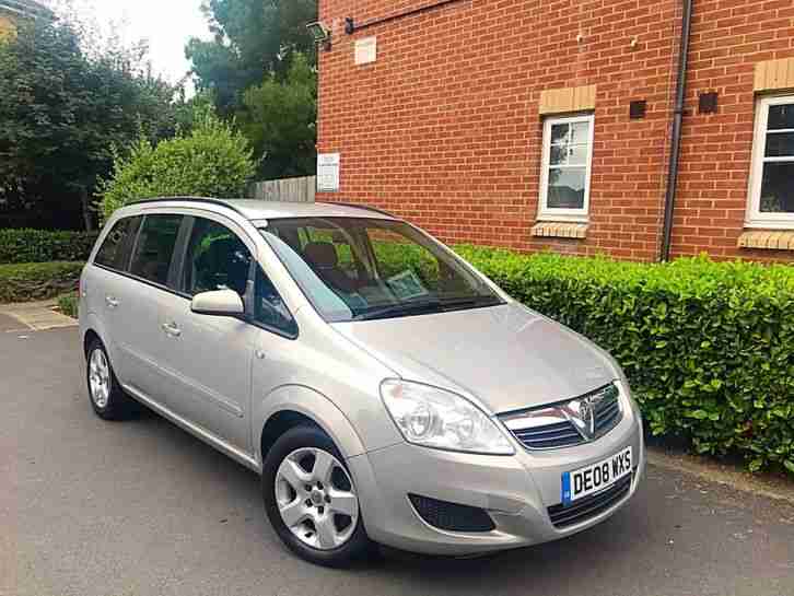 2008 08 REG Zafira 1.6 i 16v