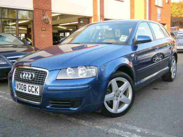 2008 08 Reg A3 1.8 T Sportback SE,GEN