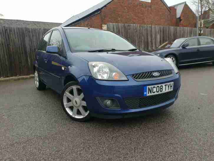 2008 08 Reg Fiesta 1.25 Zetec Blue Low