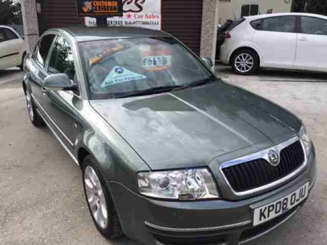 2008 08 SKODA SUPERB 2.0 LAURIN KLEMENT TDI 4D 140 BHP DIESEL