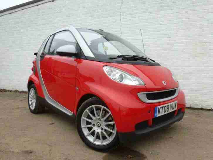 2008 08 FORTWO CAB 1.0 PASSION AUTO