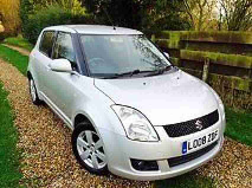 2008/08 SUZUKI SWIFT GLX 1.5 5DR SILVER