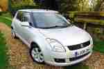 2008 08 SWIFT GLX 1.5 5DR SILVER