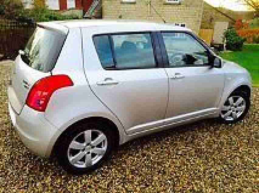 2008/08 SUZUKI SWIFT GLX 1.5 5DR SILVER