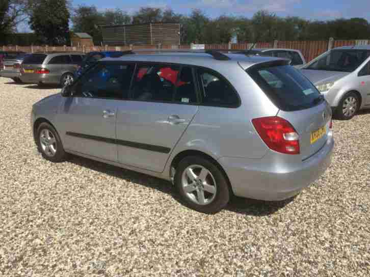 2008 (08) Skoda Fabia 1.4TDI PD 80bhp Greenline ESTATE. FSH.