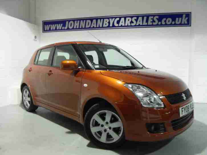 2008 08 Suzuki Swift 1.5 GLX 5 Door Hatch 1 Owner Sunlight Copper