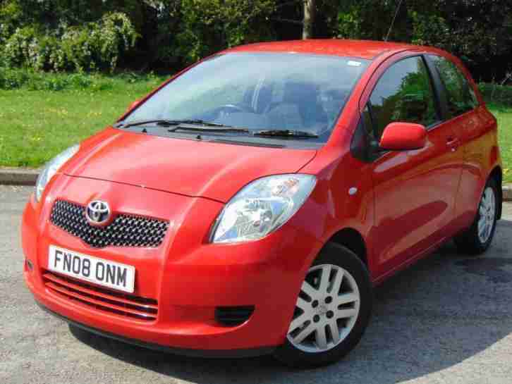 2008 08 TOYOTA YARIS 1.3 TR VVTI 3D