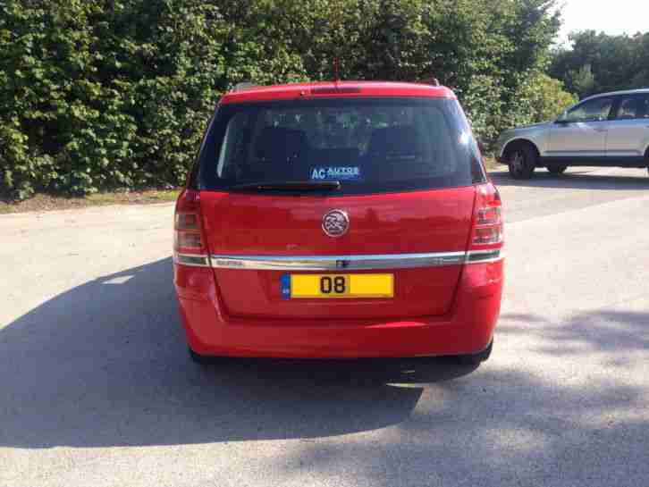 2008 08 VAUXHALL ZAFIRA 2.2 EXCLUSIVE "STUNNING CAR THROUGHOUT"