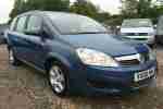 2008 08 Vauxhall Zafira 1.9CDTi Club