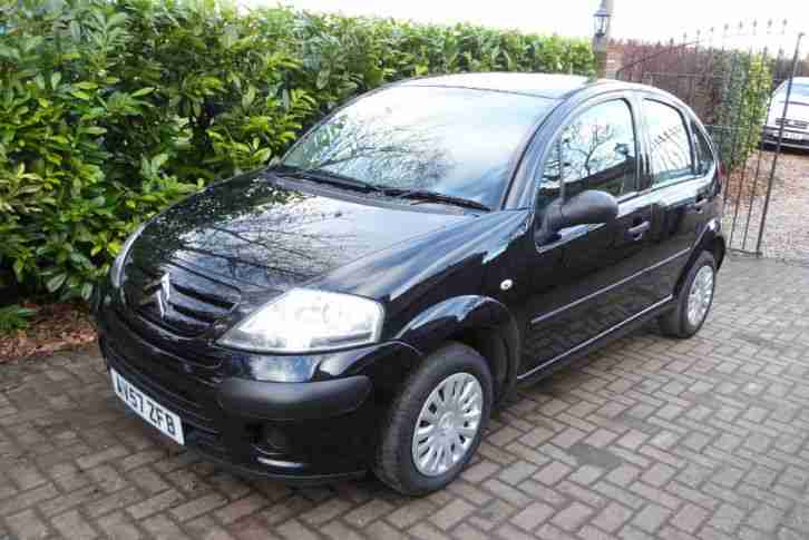 2008(57) Citroen C3 1.4 Cool 5dr 66,000 miles Black Superb Throughout