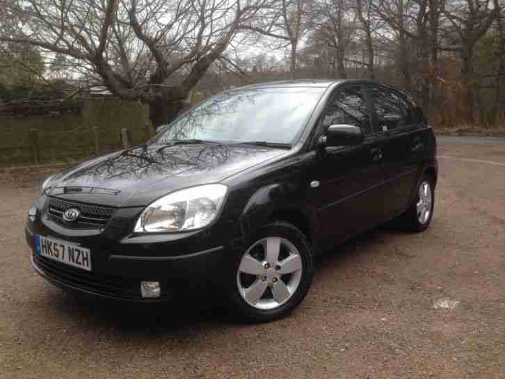 2008-57-KIA RIO 1.4 16v LS 5DOOR HATCHBACK 74,000 MILES FSH ONLY 1OWNER FROM NEW