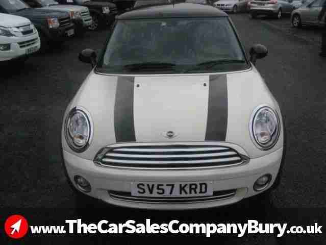 2008 57 MINI HATCH 1.6 COOPER 3D 118 BHP