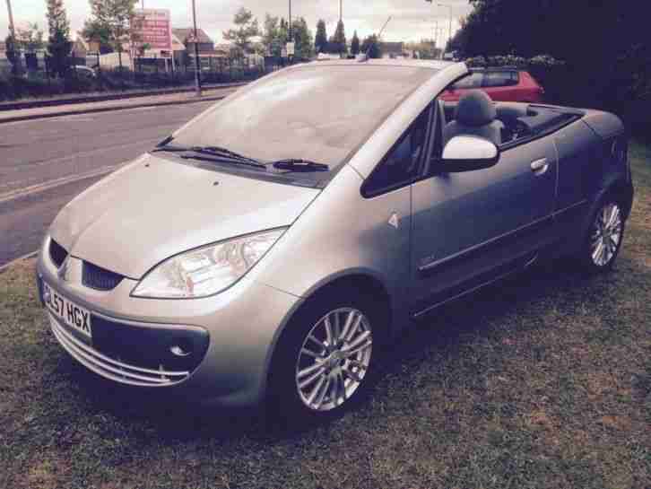 2008 /57 MITSUBISHI COLT CZC2 CONVERTIBLE 1.5 L PETROL 12 MONTHS MOT F/S/H