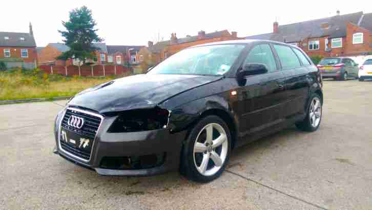 2008 57 REG AUDI A3 TURBO-DIESEL SPECIAL EDITION DAMAGED REPAIRABLE SALVAGE
