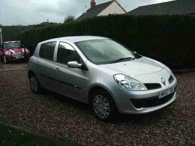 2008 57 REG Renault Clio 1.5dCi 86 Expression+SERVICE HISTORY+LOW MILEAGE+