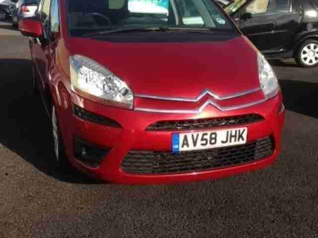 2008 58 CITROEN C4 PICASSO 1.6 PICASSO SX HDI 5STR 5D 108 BHP DIESEL