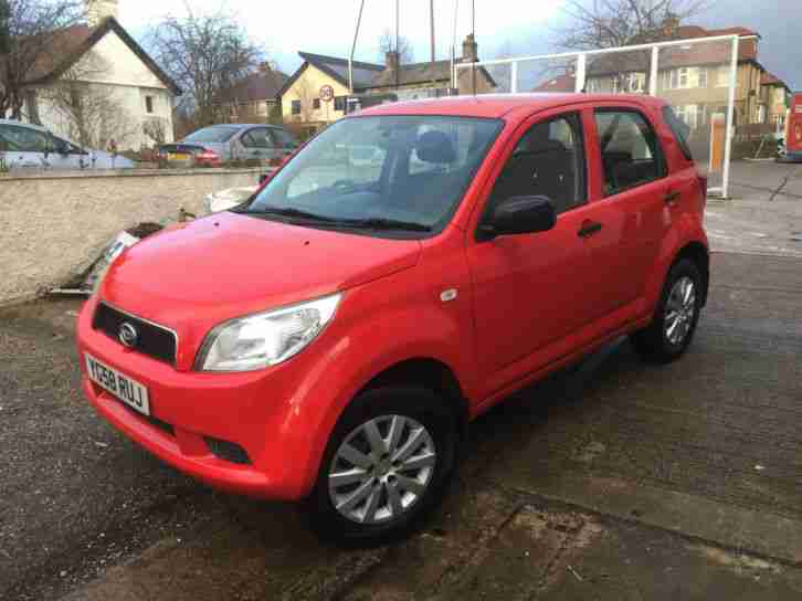 2008 58 DAIHATSU TERIOS 1.5 S.1 OWNER FROM NEW WITH A FULL S H.GREAT 4 X 4.2KEYS