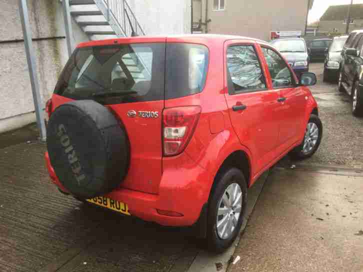 2008 58 DAIHATSU TERIOS 1.5 S.1 OWNER FROM NEW WITH A FULL S/H.GREAT 4 X 4.2KEYS