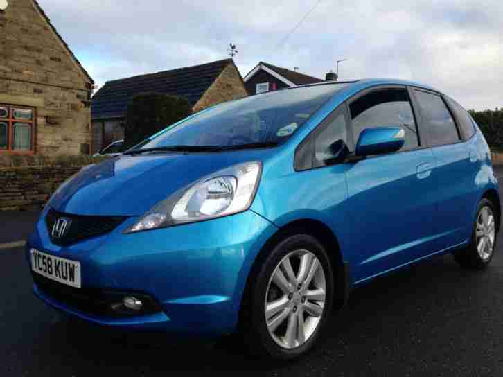 2008 58 HONDA JAZZ 1.4i-VTEC EX 5DR MANUAL BLUE