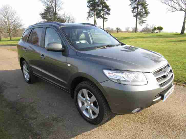 2008 (58) Hyundai Santa Fe Auto CDX+ 72,000 Miles