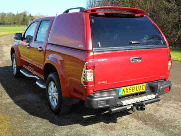 2008 58 ISUZU RODEO DENVER MAX 2.5 T/DIESEL-DOUBLE CAB-115000 MILES-FACELIFT++