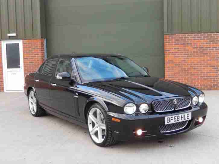 2008 58 JAGUAR XJ 2.7 V6 SPORT PREMIUM 4D 204 BHP DIESEL BLACK